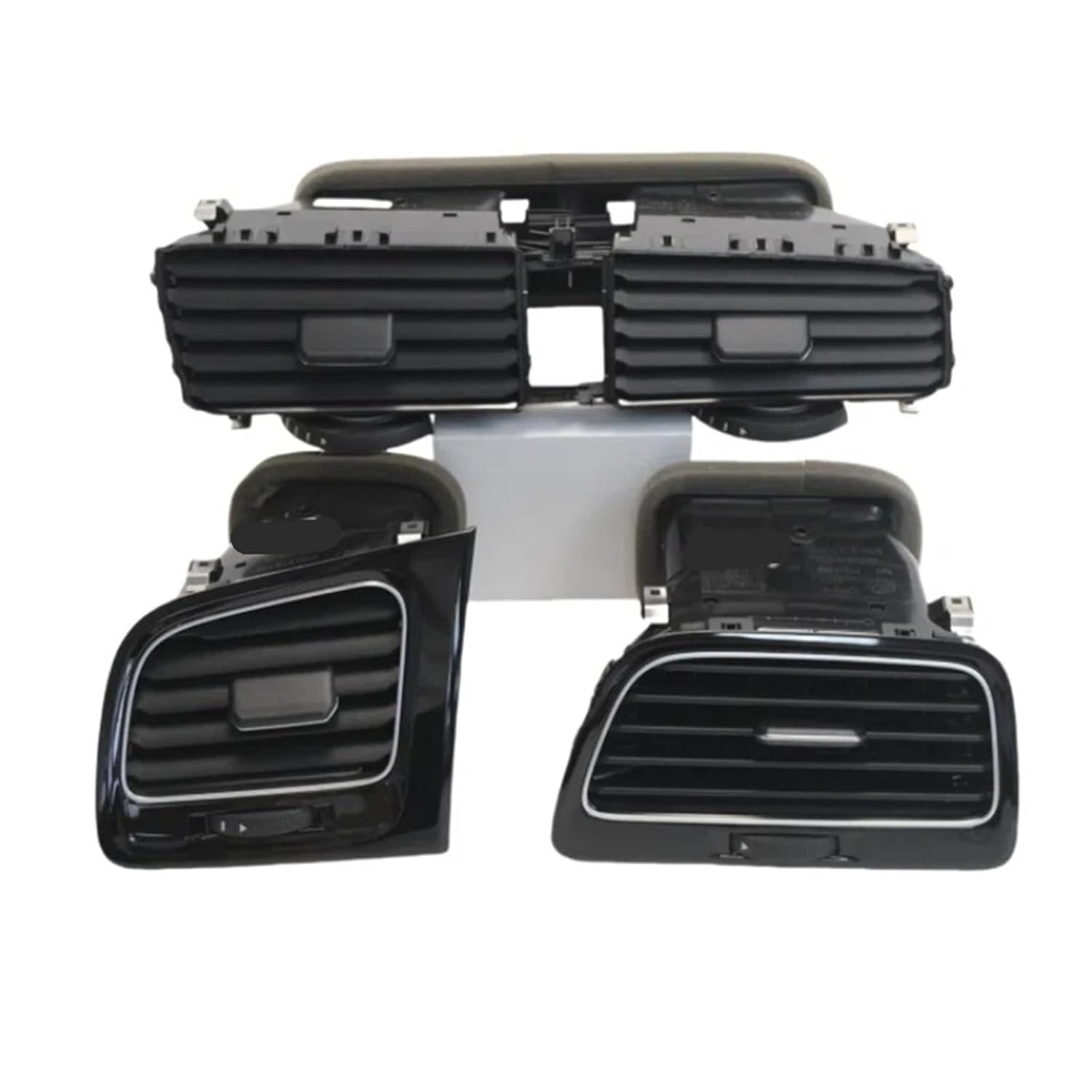 1pcs Auto Front Compatible with Dash Board Air Conditioning Outlet Air Compatible with VW Golf 7 MK7 7.5 GTI 2013 2014 2015 2016 2017 2018 2019(Right)