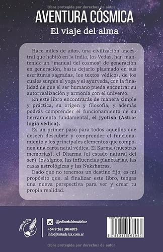 AVENTURA CÓSMICA: El viaje del alma. Astrología Védica (Spanish Edition)