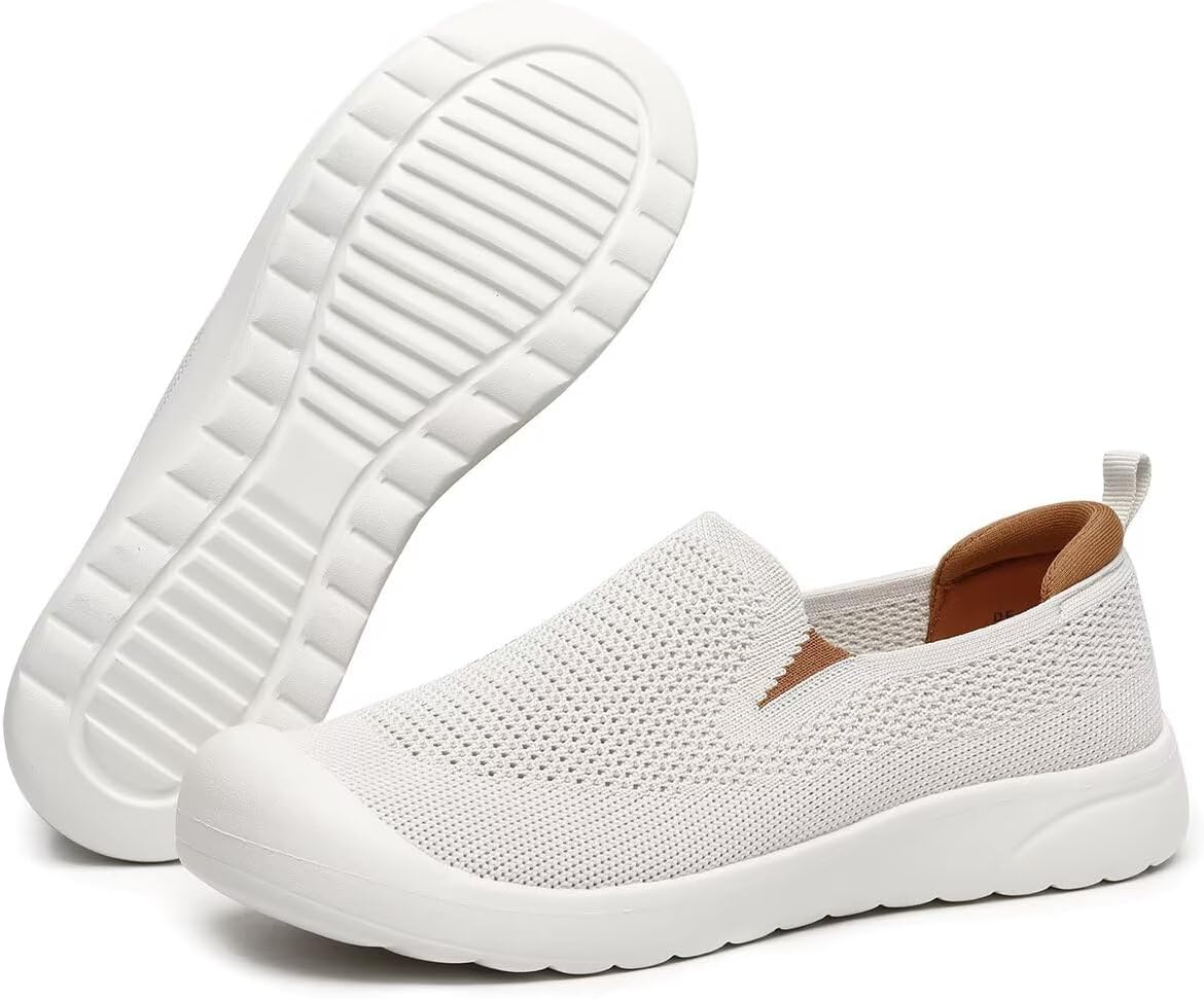 Women's Slip-on Loafers Comfortable Walking Dressy Penny Shoes with Arch Support