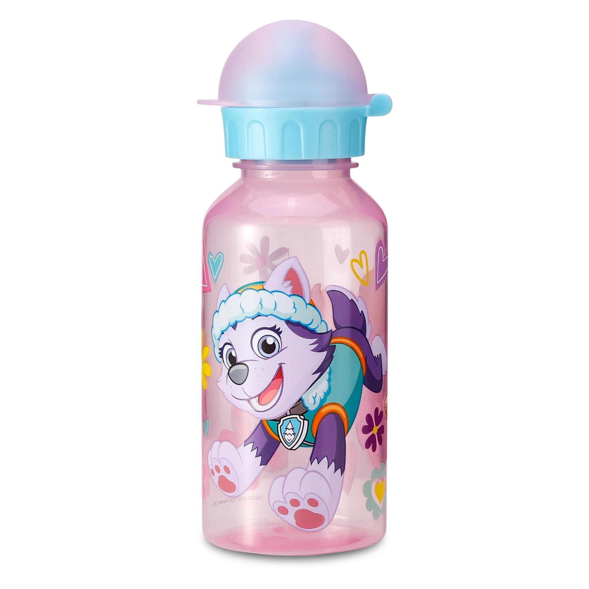 Stor Girls Paw Patrol Kids Water Bottles - 370Ml Reusable & Bpa Free Toddler Drinks Bottles, Lightweight Small Plastic Water Bottle For School & Sports (Paw Patrol )