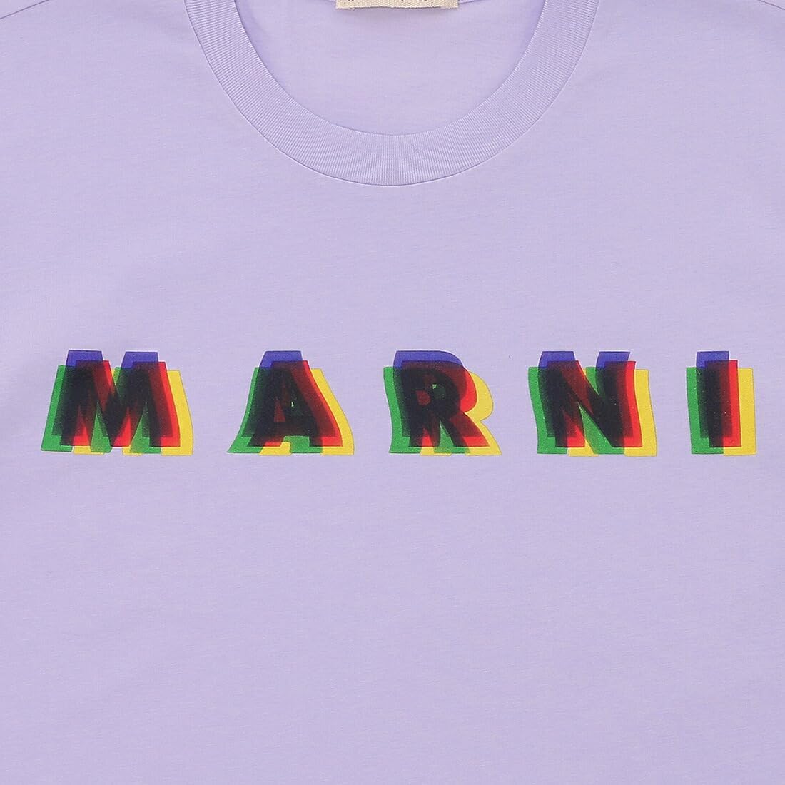 【国内即発】23SS！MARNI 3Dロゴ Ｔシャツ HUMU0198PE MCC42 MARNI マルニ 半袖Tシャツ HUMU0198PE USCV16 レディース 3Dロゴ