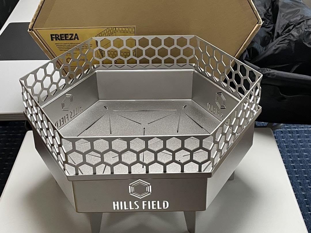 フリー座　HILLSFIELD ヒルズフィールド 焚き火台 フリー座 ステンレス窒化処理ver | HILLS FIELD(ヒルズ