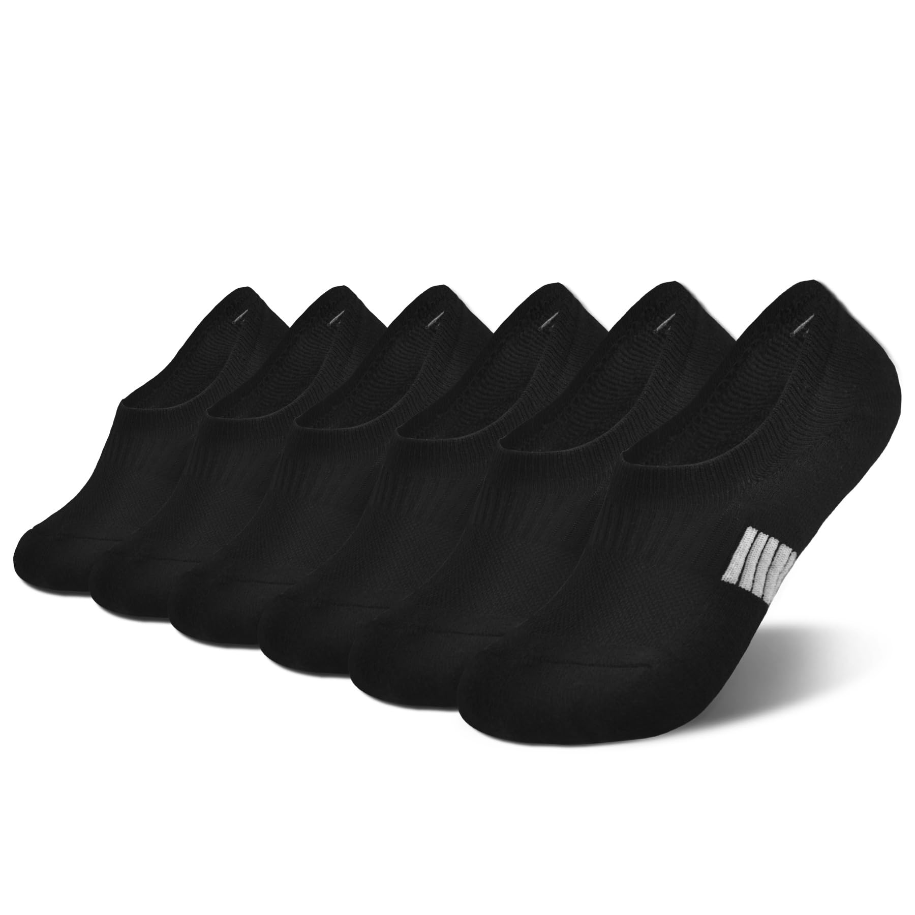 Marchare Women No Show Socks Low Cut Invisible Cushioned Socks Ankle Athletic Socks For Women With Grips