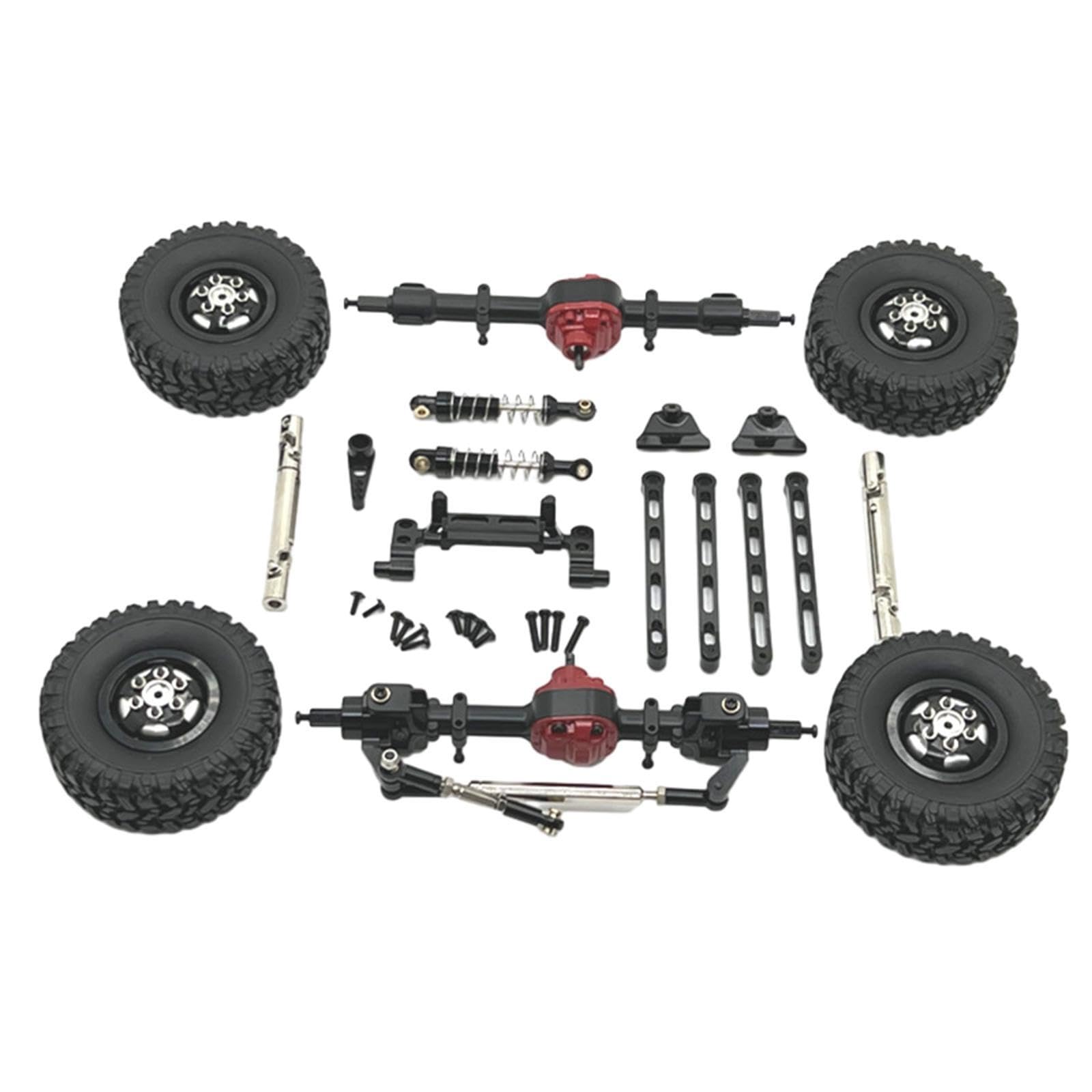 Il set di parti in metallo e alluminio Pillars 1/12 migliora le prestazioni dei kit di accessori di ricambio modificati in lega per auto RC. Set di