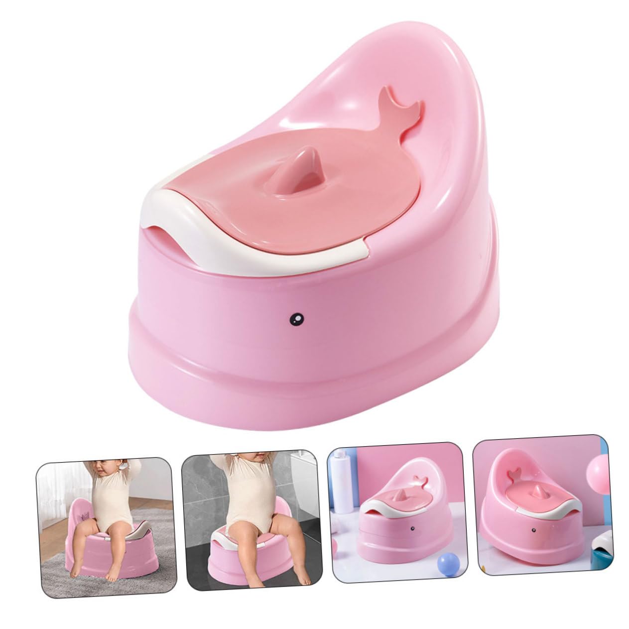 Toilettensitz Ergonomisch und Tragbares Töpfchen für Jungen und Mädchen Vielseitig als Urinal und Reise Wc Komfortabel für Unterwegs Hause Einfach zu Reinigen
