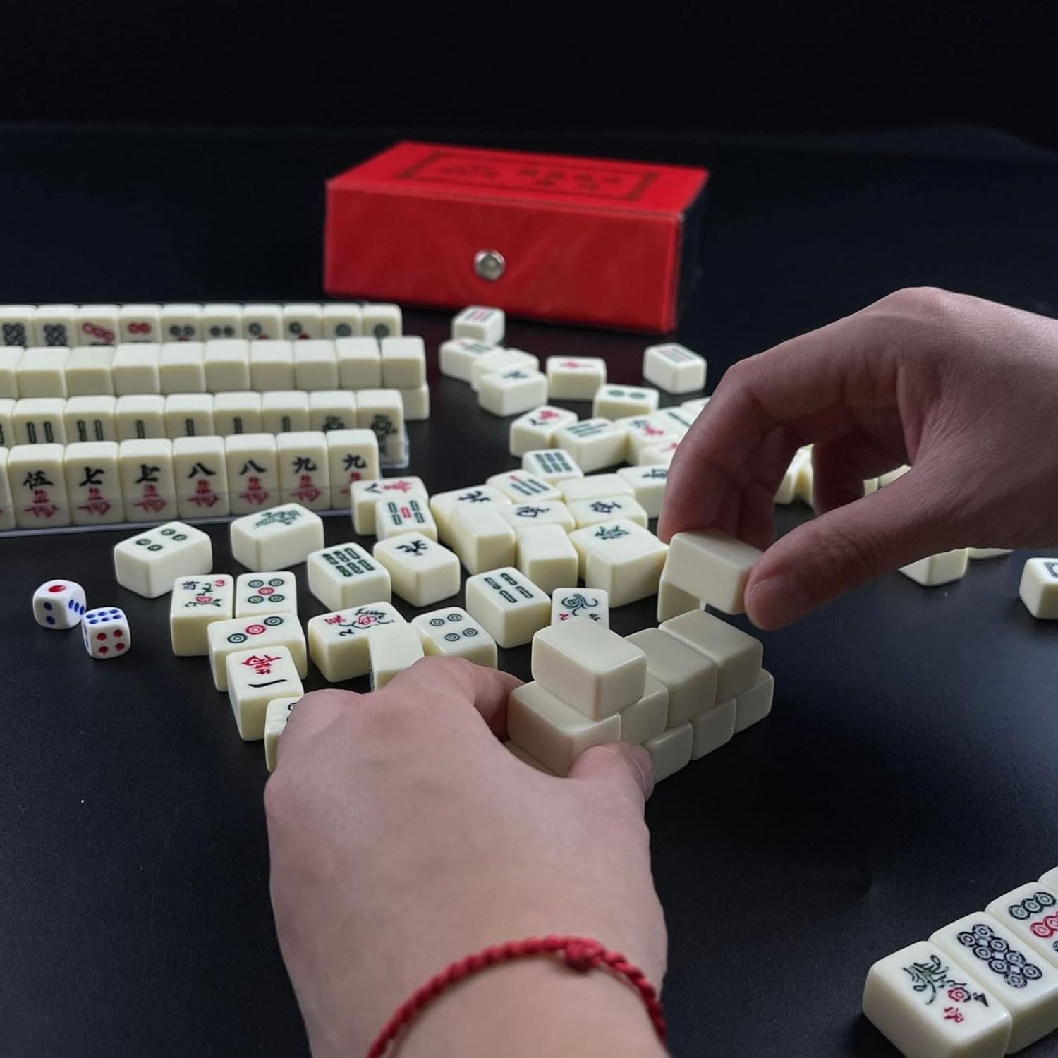 Vita Mahjong Juego De Mahjong JXAXD 65 Fichas De 30mm, Estilo
