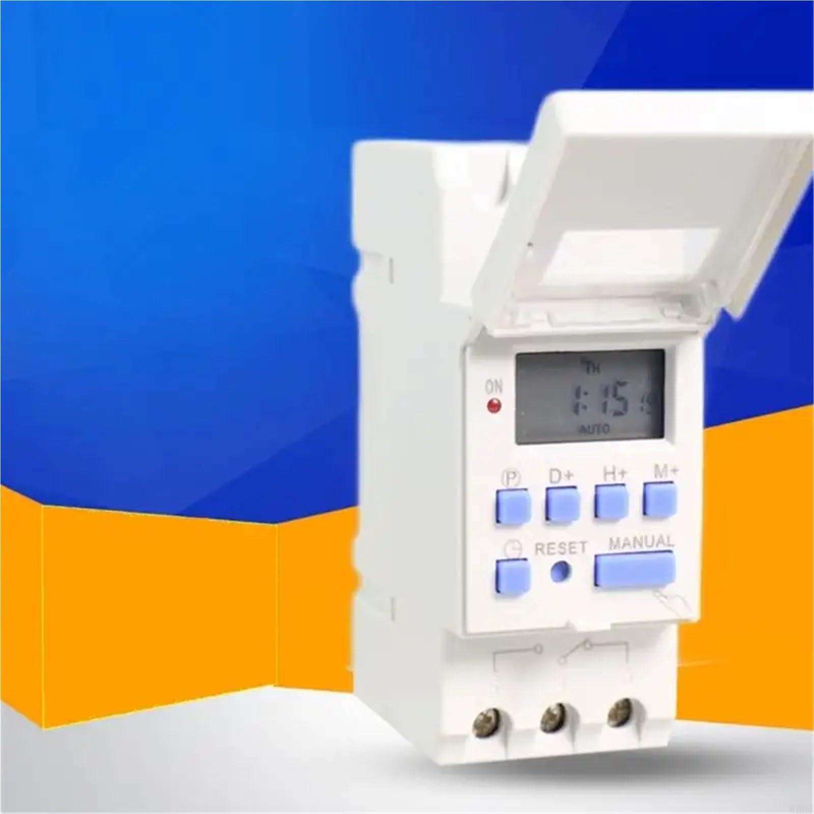 K9FA THC15A DIN-Timer, wöchentlicher programmierbarer digitaler Timer | Digital Timer(110V)