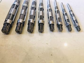 TUF-Expanding HV-H16 8/A-M Adjustable Hand Reamer Set 1/4"-2 7/32" 6.35-56.35mm Free H1 - H10