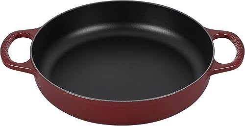 Le Creuset Sartén diaria de hierro fundido esmaltado, 11 pulgadas, Rhone'