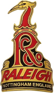 Phoenix Bicycle Badge Raleigh Bicycle Head Sign Bike Sticker Metal Waterproof Modified Car Personality Fashion Label RaleighGolden