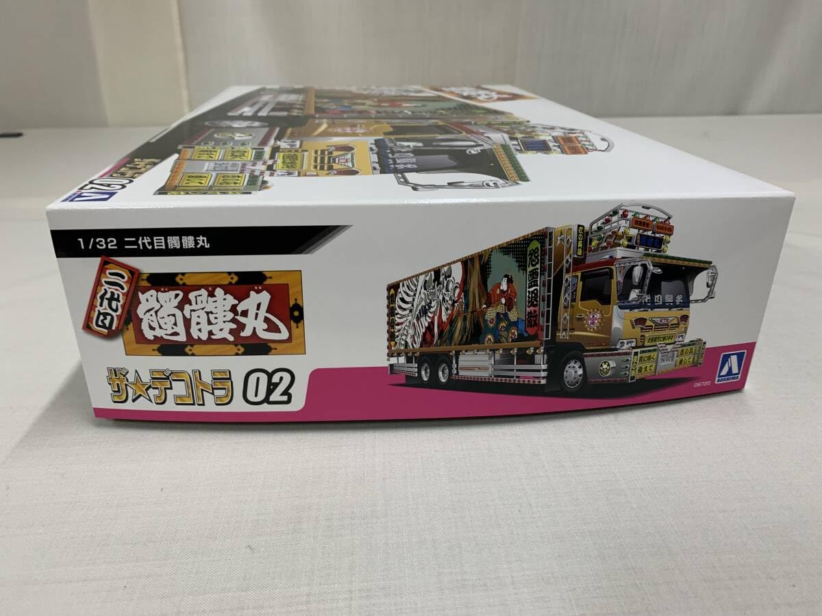 Amazon.co.jp: 1：32 二代目髑髏丸 ザ☆デコトラ 02