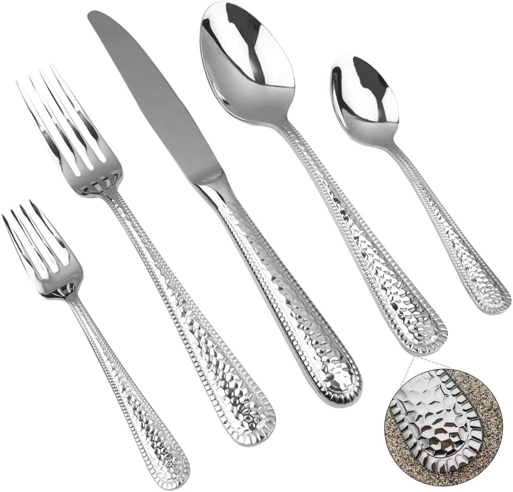 Mirror Polished Silverware Set