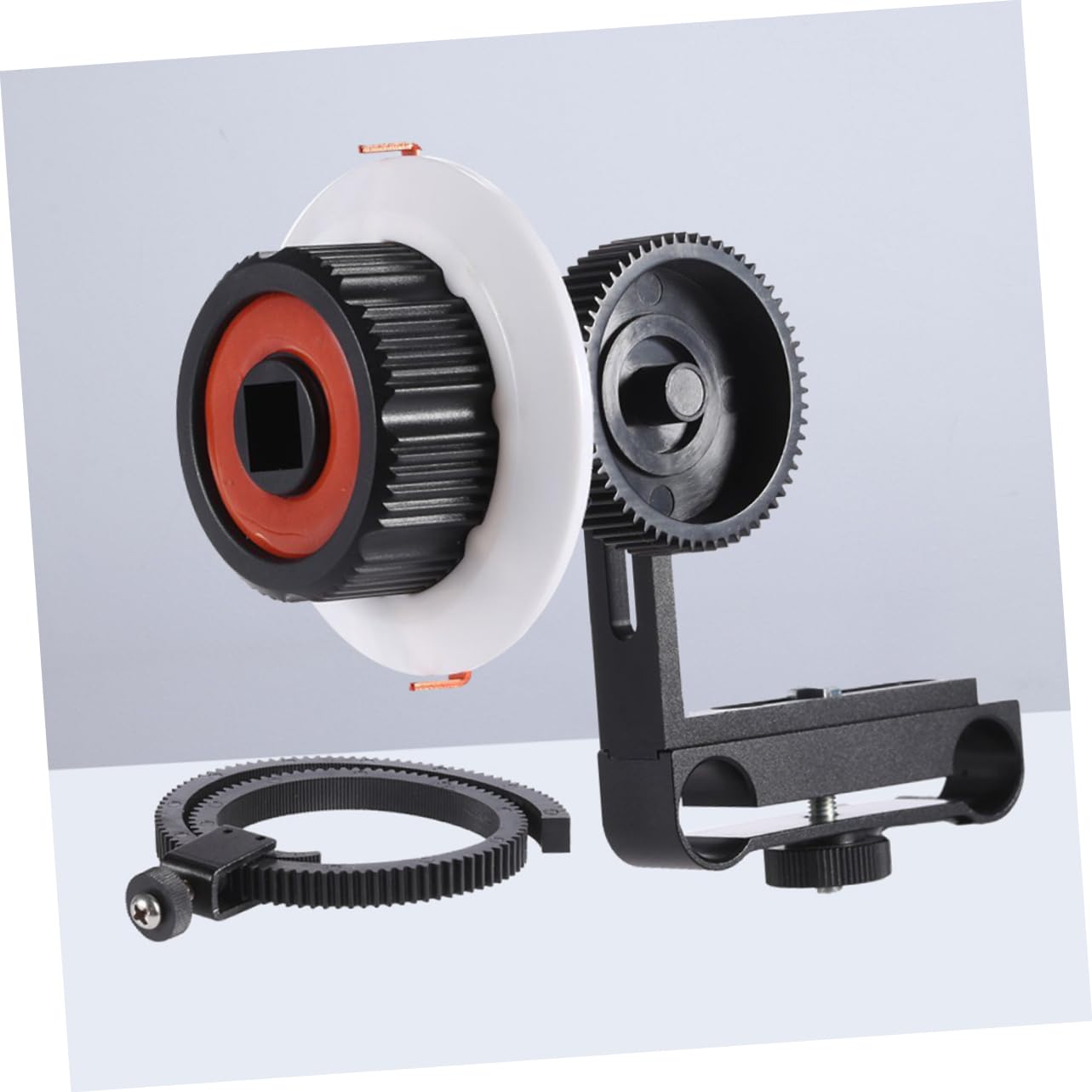 CONGARTENO Camera Follow Focus Kit Follow Ring for Focus Ring Professional Rig for Ilcd Camera Made of High Strength Aluminum Alloy