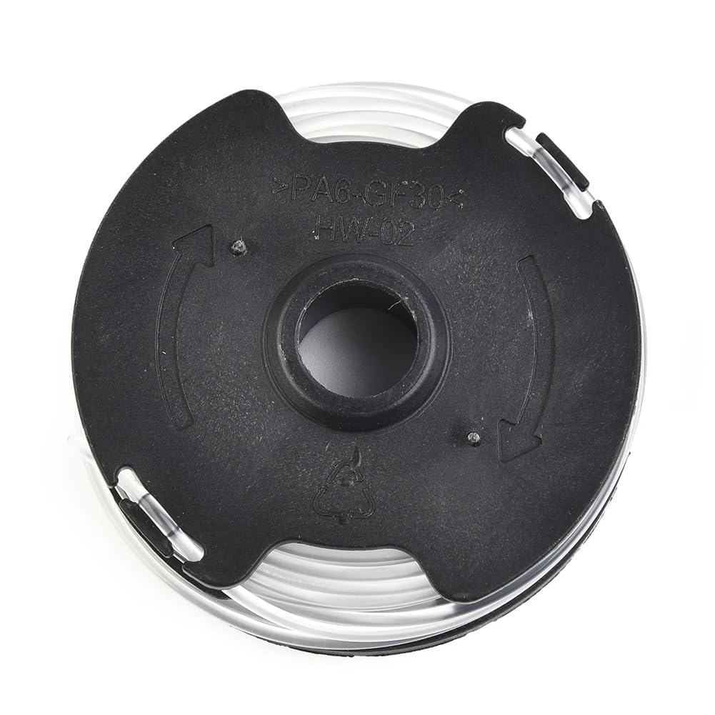 Lot de 3 bobines de fil de rechange for coupe-bordures Parkside PRT 550 A1, A3 et A5. Longueur totale : 8,3 m. Accessoires inclus.