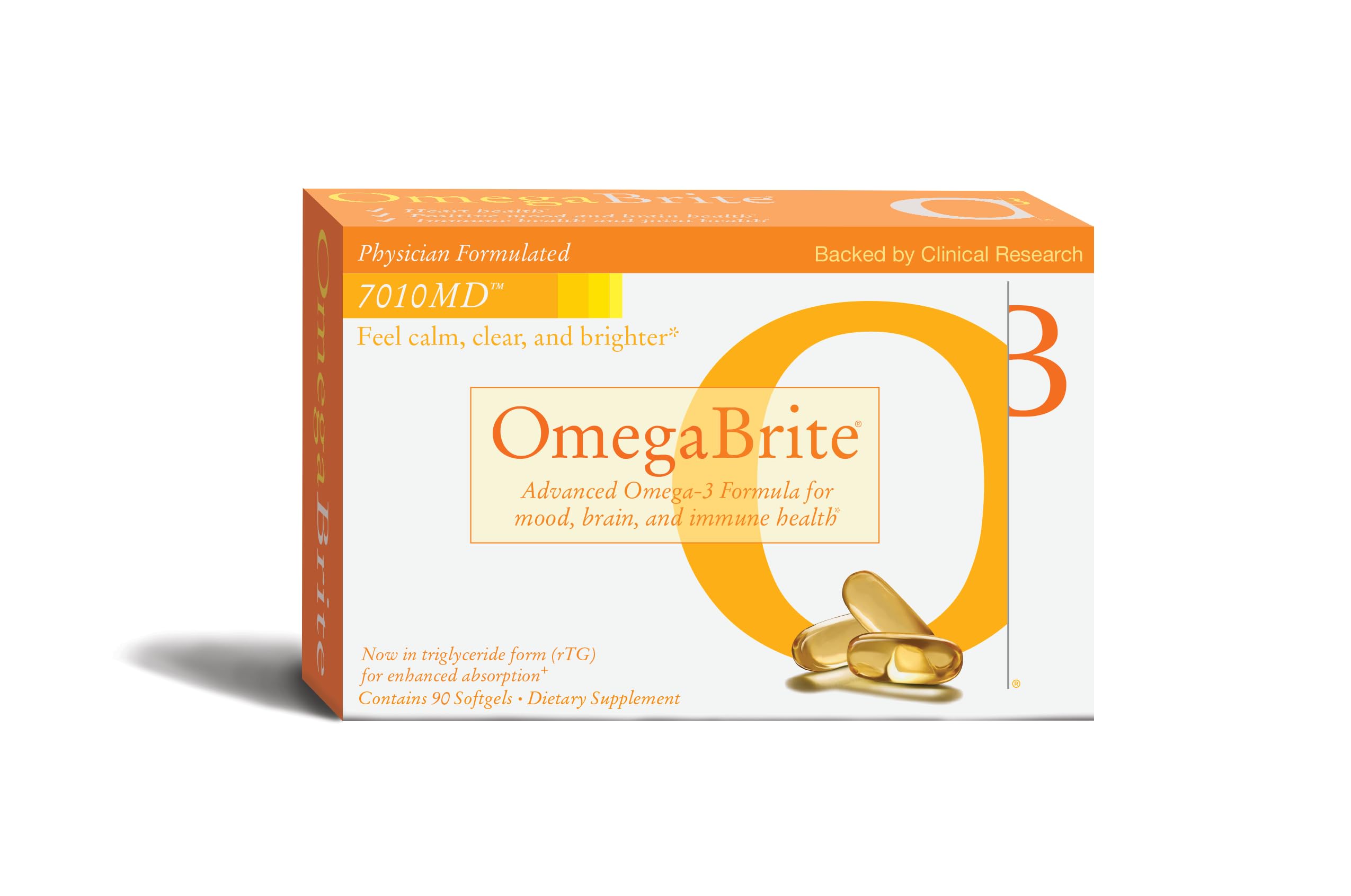 7010MD Advanced Omega-3. 92% Purity. 1140mg EPA. New Premium 90-Count Size. Supports Brain, Heart, Immune, and Joint Health.