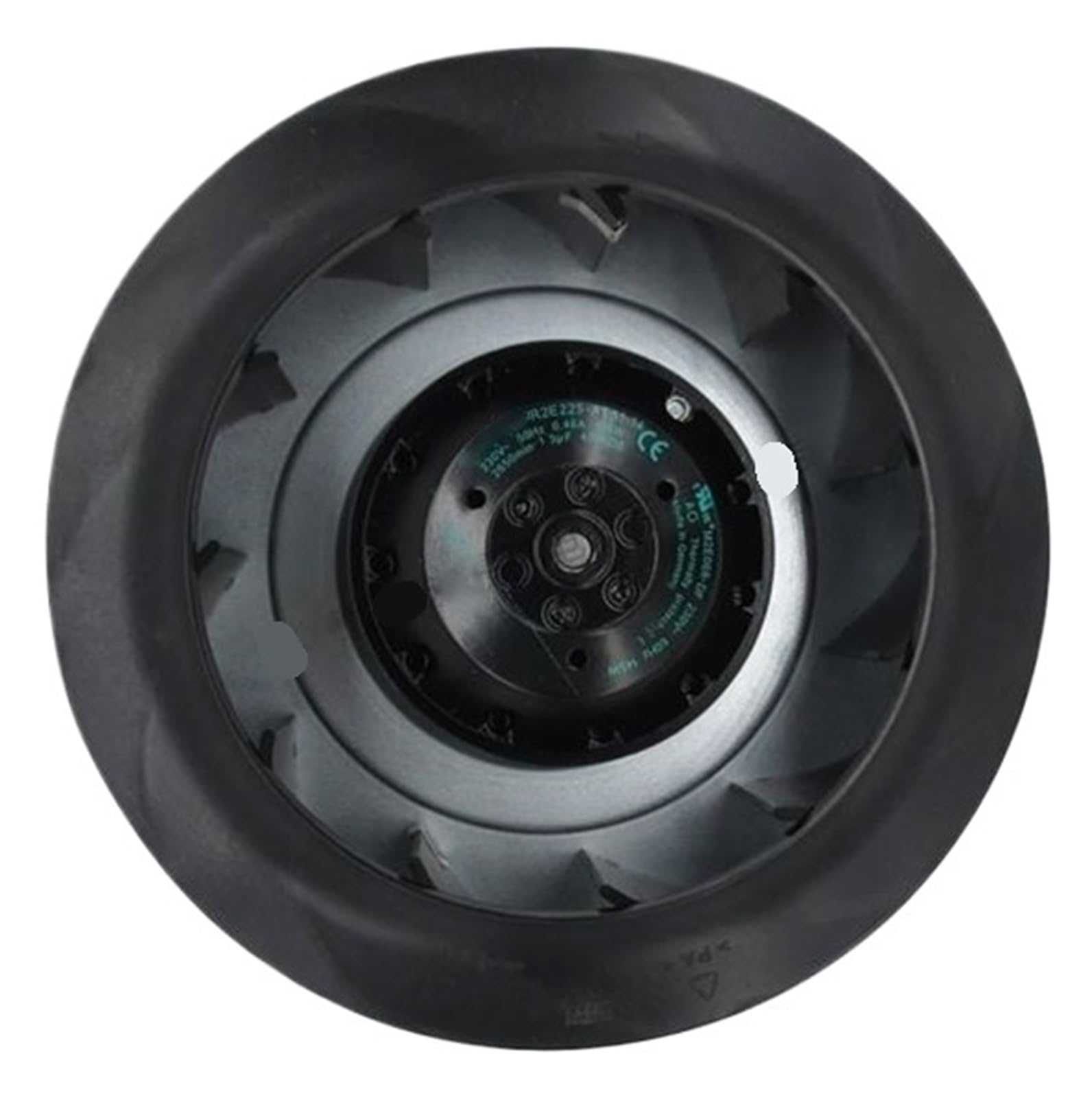 Lzikkgki One Color Centrifugal Fan R2e225-At51-14 230V 0.46A 50Hz 105W 2650R/Min 380Pa