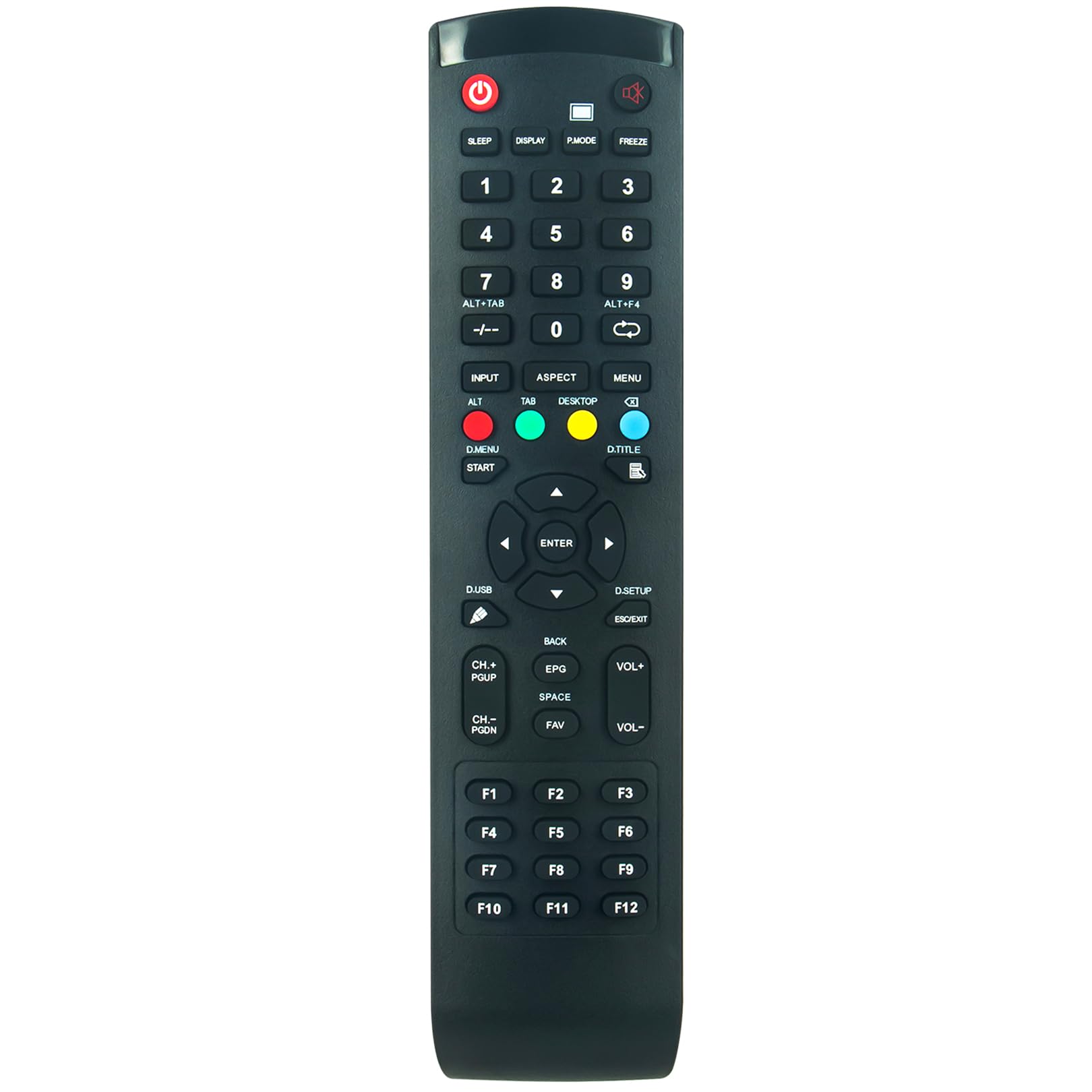 Replace Remote Control Compatible with ViewSonic ViewBoard IFP6533 IFP7533 IFP6550-5 IFP105S IFP5550-5 IFP8633 IFP7550-5 IFP8650-5 IFP8670 IFP50-3 IFP6570