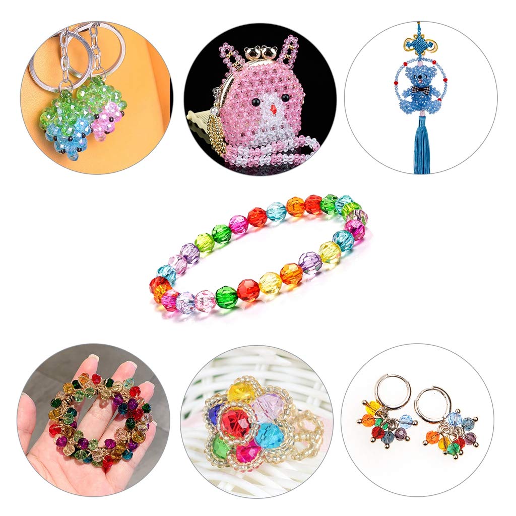 5 Pezzi Perline Sciolte In Vetro A Forma Zucca Rotonda Pois - Foto 2