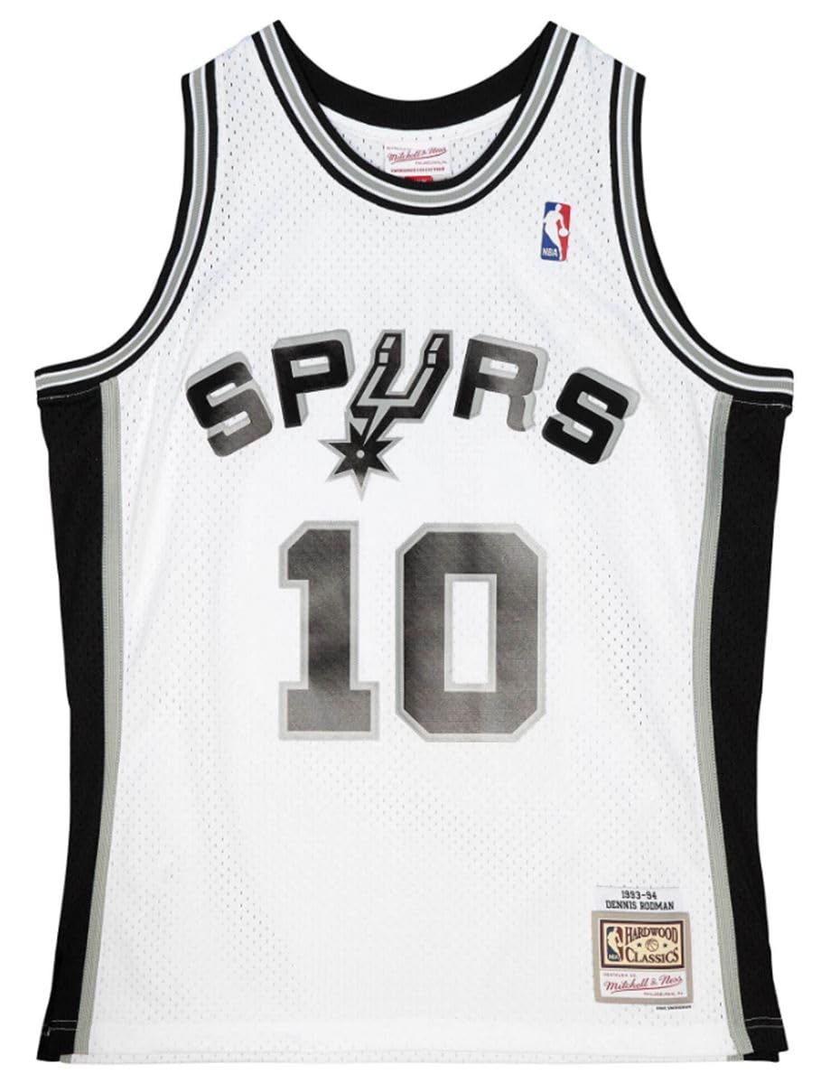 Amazon.com: Mitchell & Ness San Antonio Spurs Dennis Rodman #10
