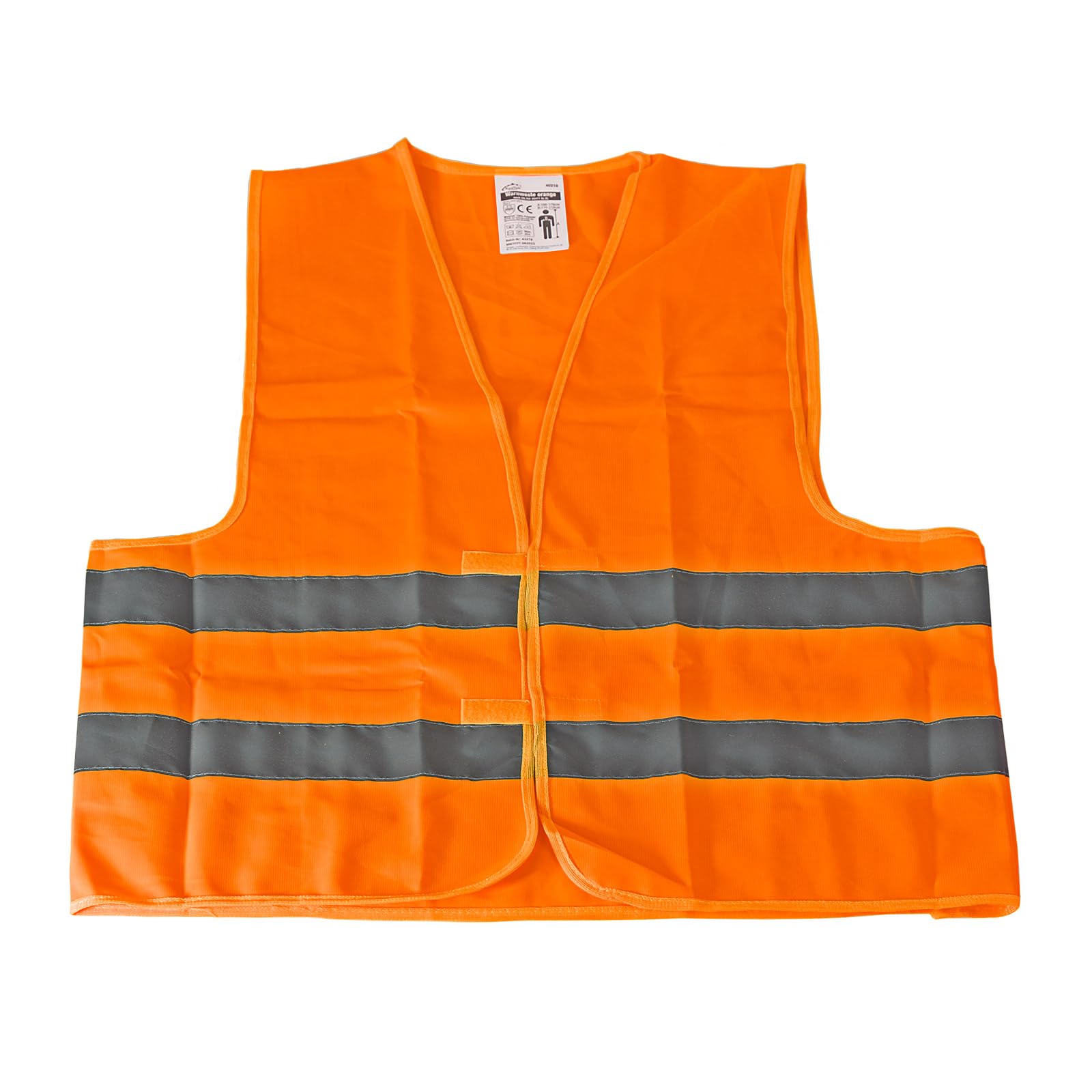 Kestek Warnweste Sicherheitskleidung orange Reflektierend EN ISO 20471 XL