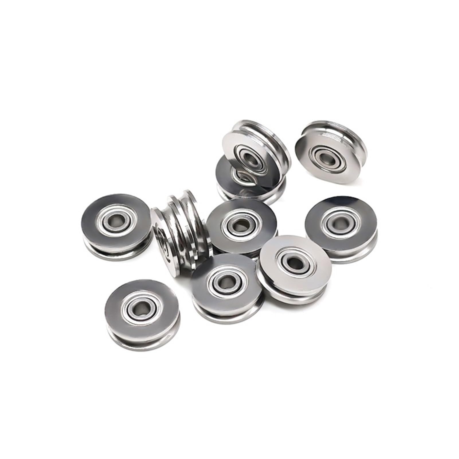 Cuscinetti a sfere a gola profonda 10 PZ SU3-14ZZ 3x14x4 mm Cuscinetti a rulli SU3-14 Sfere a gola profonda Ruota a gola a U