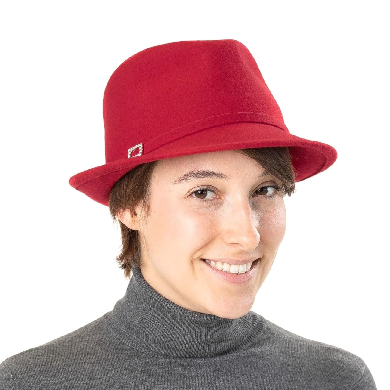 LIPODO Starlight kapelusz trilby Wyprodukowano we Wloszech Damski Caly rok