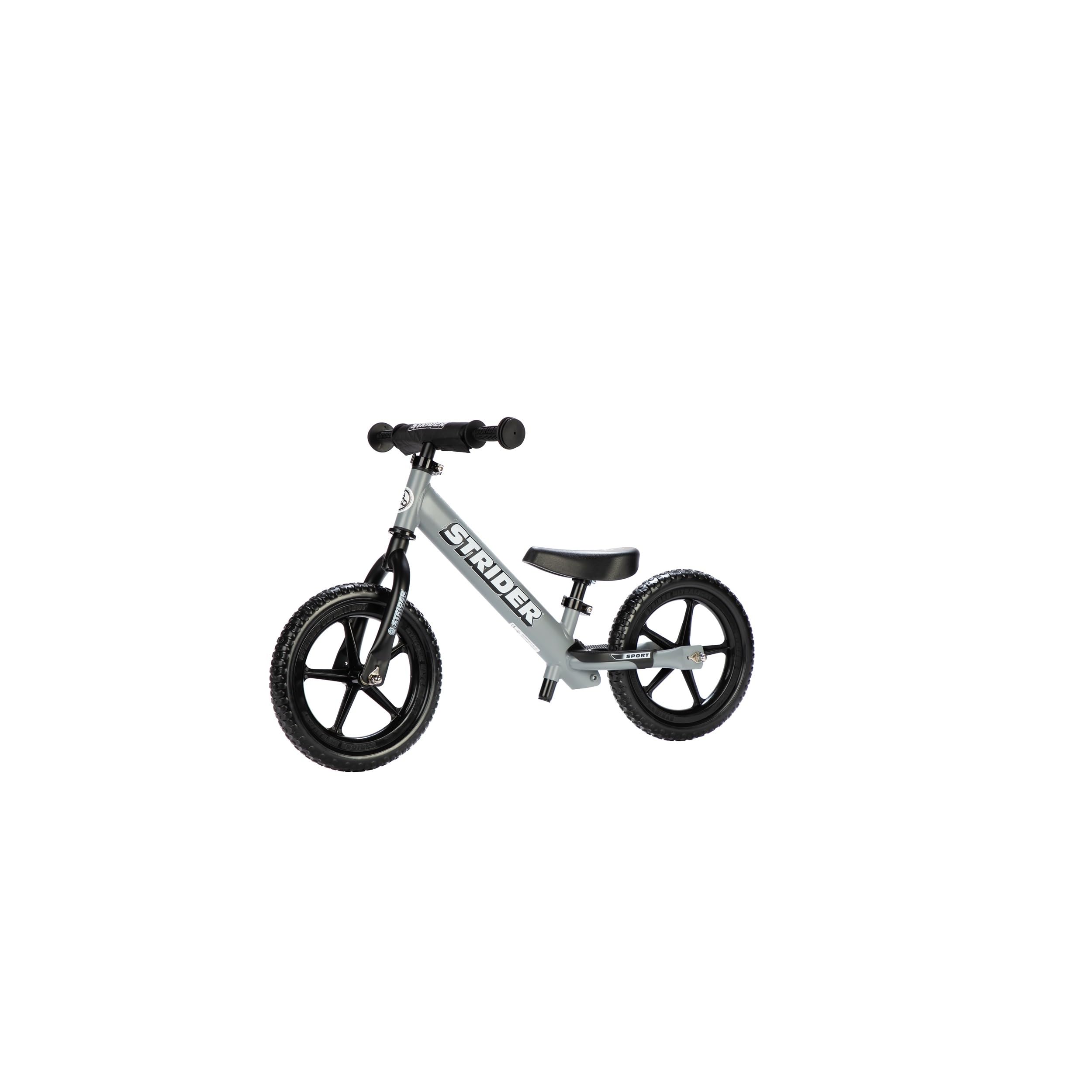 Strider 12 Sport Bike - Fahrrad ohne Pedale für Kinder - Laufrrad ab 1 bis 4 Jahre - Baby Lauflernrad, Ultraleicht, Höhenverstellbarer Sattel, 12 Zoll Räder