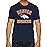 Team Fan Apparel NFL Adult Gameday T-Shirt - Cotton Blend - Tagless - Semi-Fitted - Unleash Your Team Spirit During Game Day (Denver Broncos - Navy, Large)