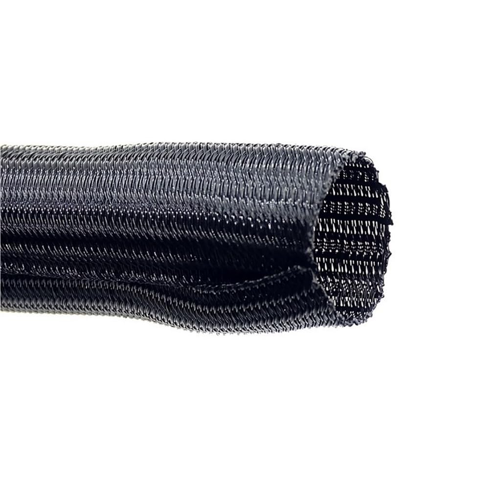 Pleciony kabel do węży Opaska na Schowek przewód Ochraniacz przewodu Wężyk 5-50 mm Dzielona taśma 1M Elastyczny, rozszerzalny rękaw(29mm)