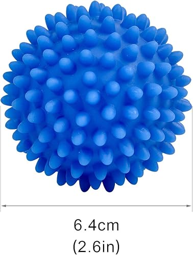 Miniatura 2 de Bolas ecológicas para secadora de ropa, reutilizables, de silicona, suave, alternativa para secado rápido (4 paquetes)