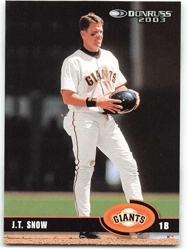 Miniatura 1 de 2003 Donruss #386 J.T. Snow - San Francisco Giants