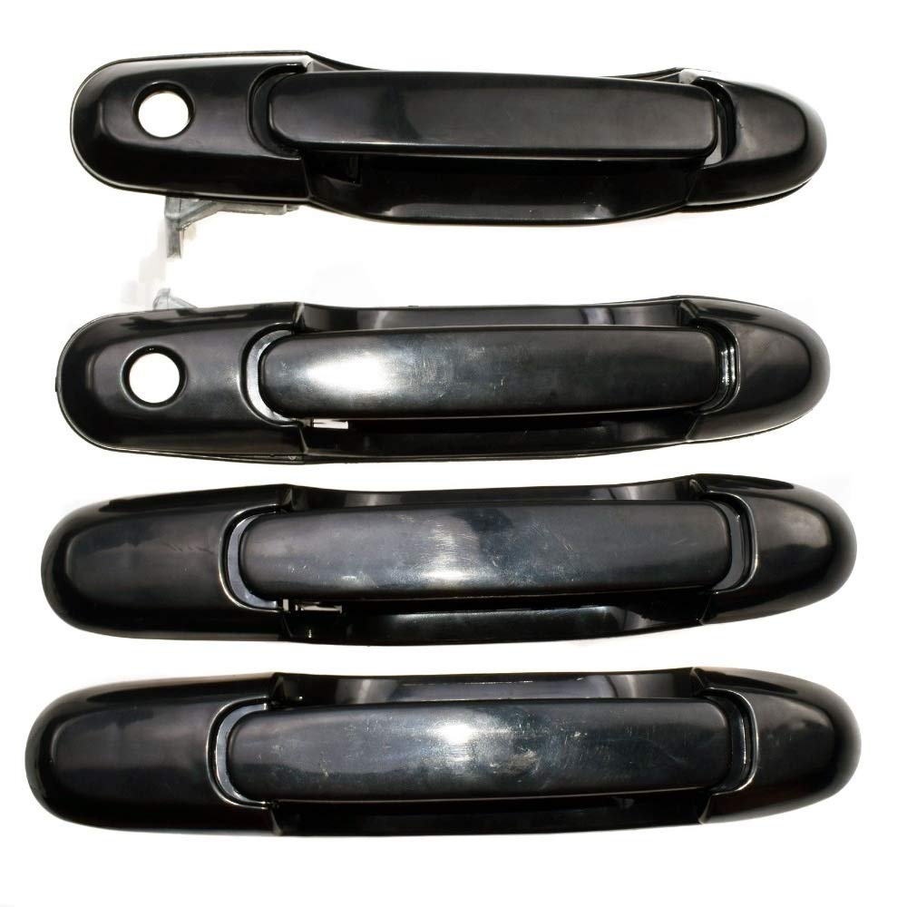 4 szt. Klamka do drzwi zewnętrznych przód/tył lewy prawy 1998-2003, dla Sienna OEM #6922008020 6922008010 6921008010 osłona zewnętrznej klamki drzwi samochodu
