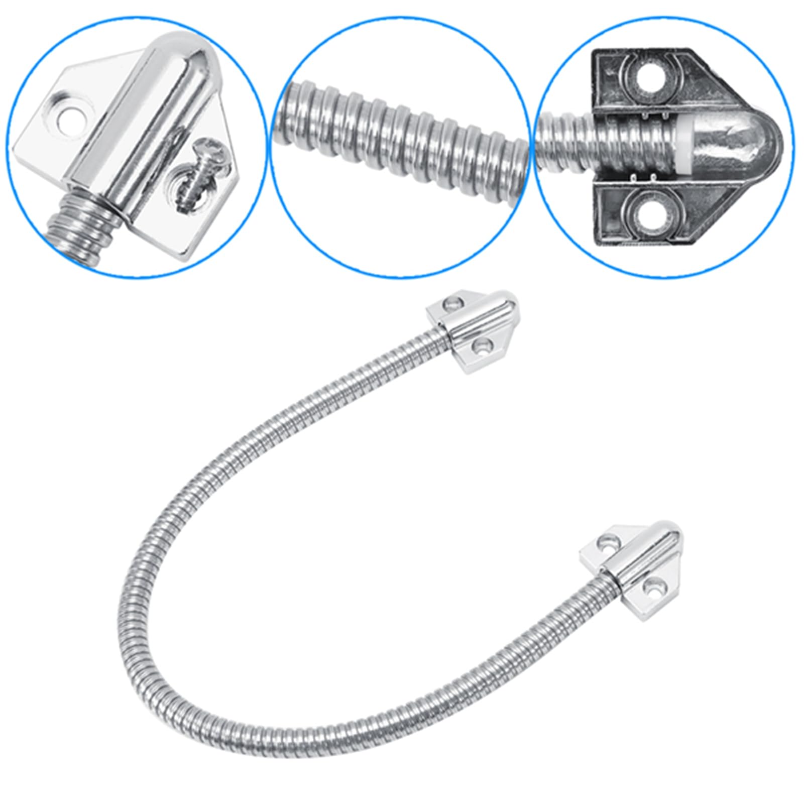 Door with Special Treatment Wire Door Strong and Sturdy Design Flexible Gooseneck Tube Easy Installation for Exposed Mortise Mounting