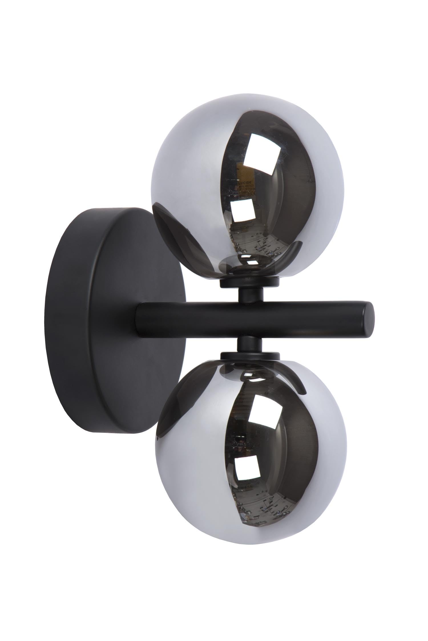 LUCIDE TYCHO - Applique murale - 2xG9 - Noir