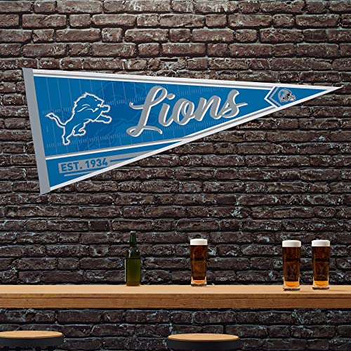 Image of Rico Industries NFL Football Classic 12 inch x 30 inch Felt Wall Decor Pennant - Great for Home /Bed Room /Man Cave Decor