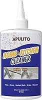 APULITO Household Cleaner Gel: No-Scrubbing Power for Bathroom Tile Grout, Shower, Kitchen Sink & Countertops - 10 Fl Oz