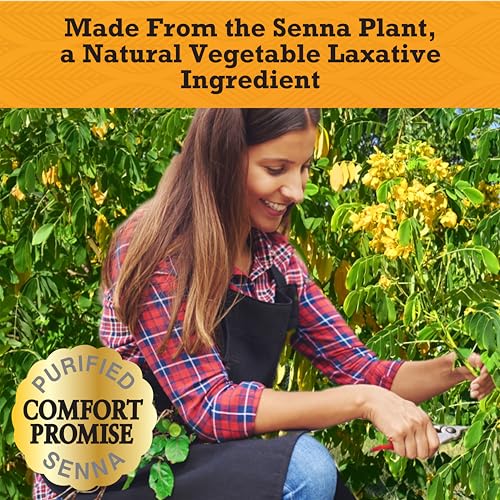 Image of Senokot Extra Strength Natural Vegetable Laxative for Gentle Overnight Relief Occasional Constipation, 72 Count
