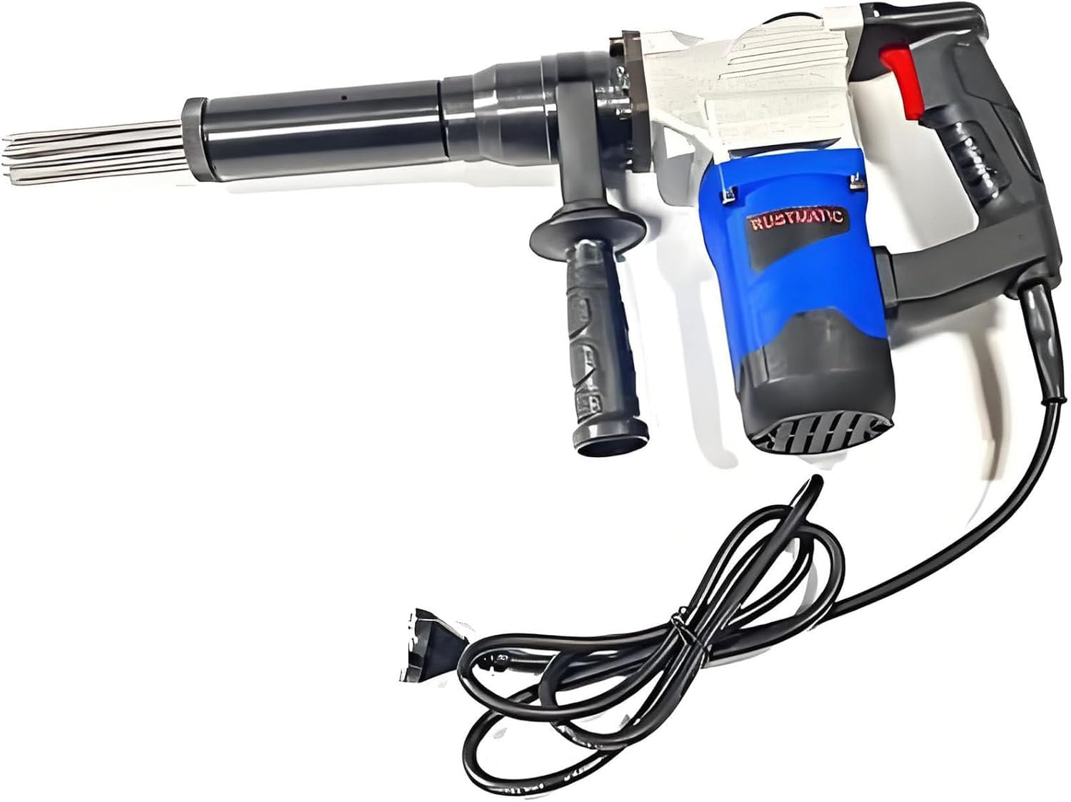 YXYLJOZ Electric Needle Rust Remover Gun, Electric Needle Scalers, Rust Removal Machine Cleaning Tool,Welding Slag Cleaner, for Rust, Welding Slag and Paint