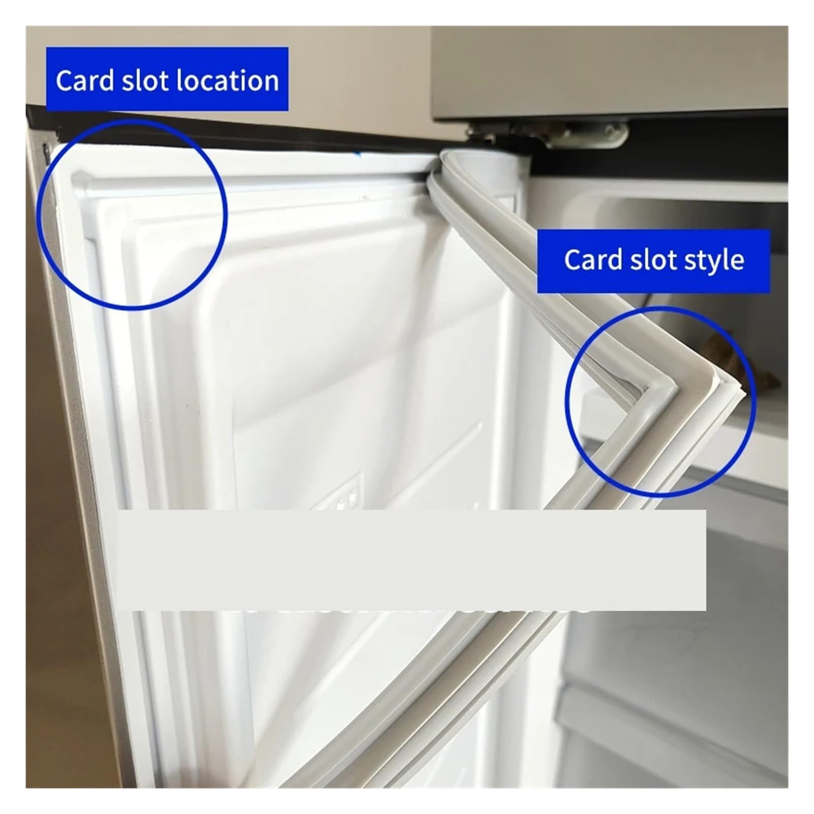 Guarnizione frigo Universale in PVC Elastica da 3 m
