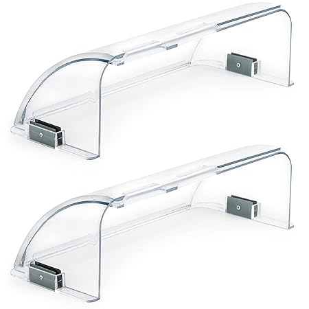 Air Vent Deflectors Adjustable Magnetic Heat and Air Deflector, AC Vent Adjustable Deflector Between 10