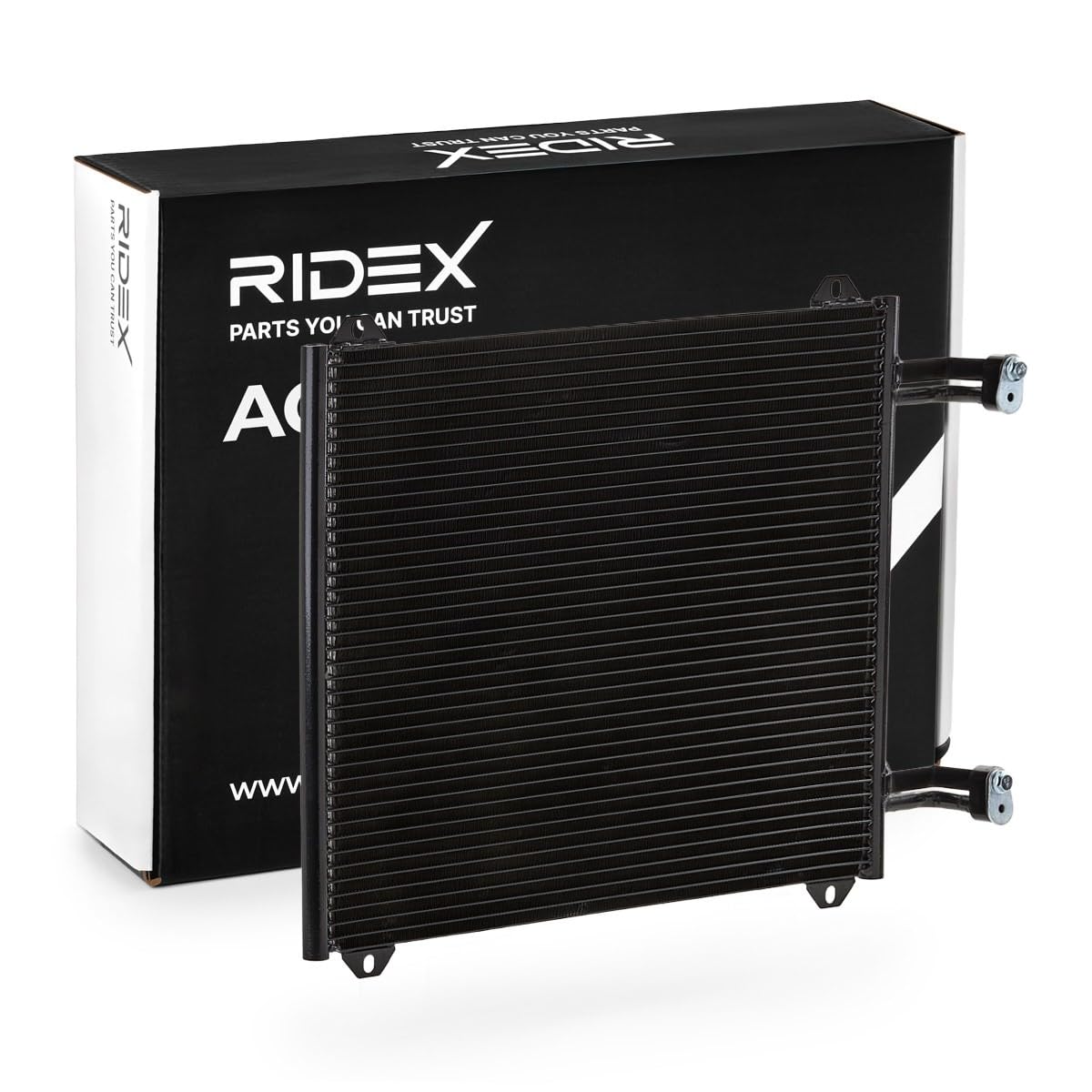 RIDEX 448C0408 Condensador aire acondicionado sin secador Compatible con AUDI A2 8Z0
