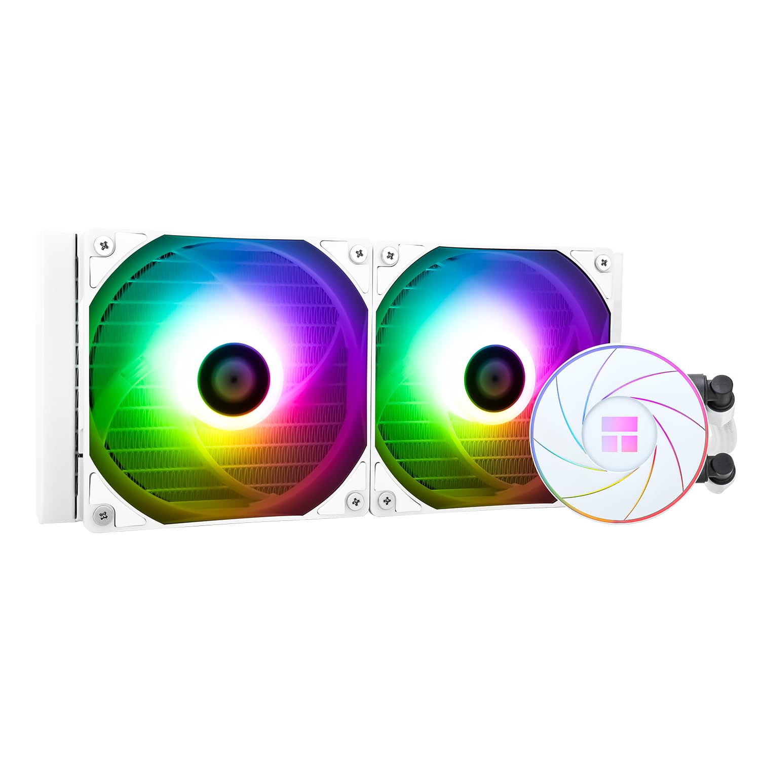 Amazon.co.jp: Thermalright AQUA ELITE 240 WHITE ARGB CPU液冷