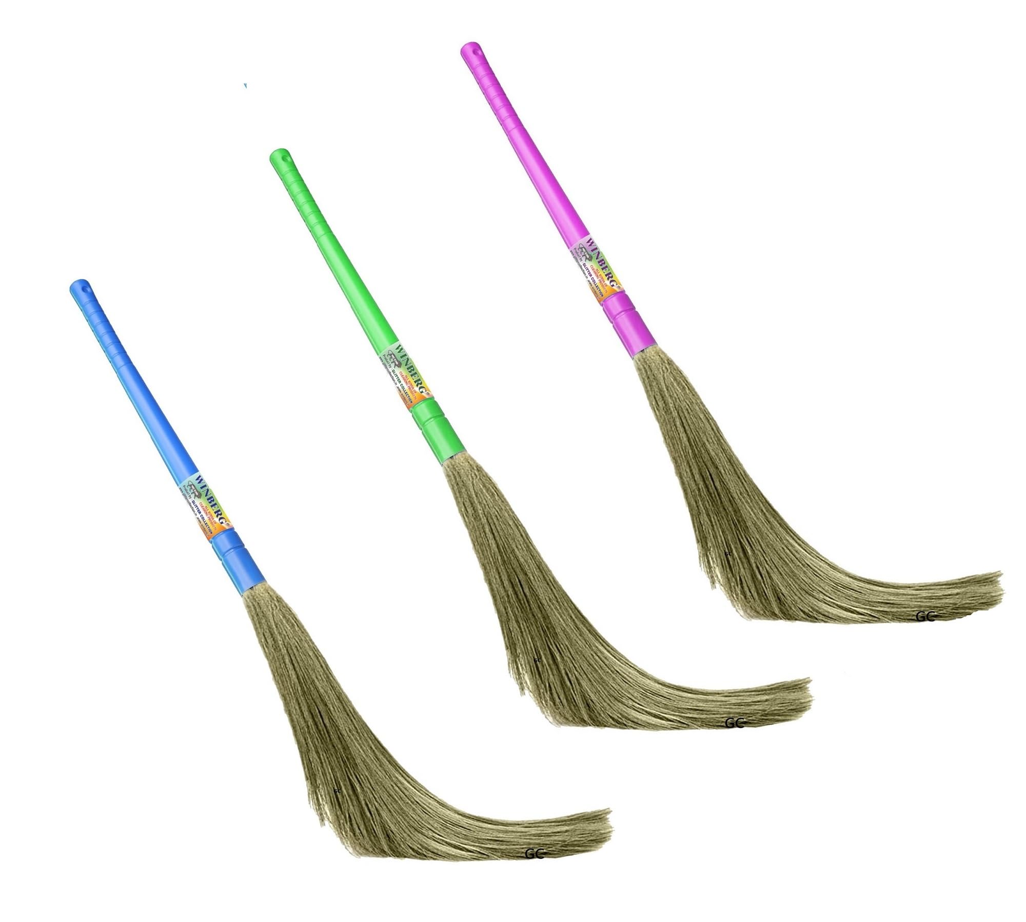 Winberg No Dust Broom 3 Pcs Combo Pack Easy to use and Cleaning Long Handle Jhadu Brm002 (3) (B0BYJXJD9V) Amazon Price History, Amazon Price Tracker