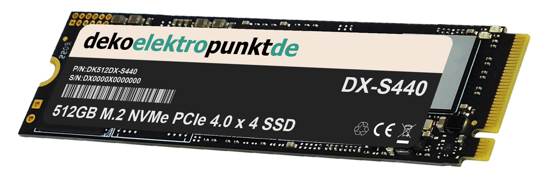 512GB M.2 NVMe Internal Solid State Drive Suitable for Dell Vostro