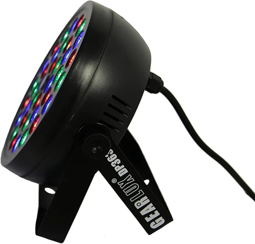 Miniatura 8 de Gearlux DP363 36 LED 1 vatio RGB tres en una luz de etapa LED
