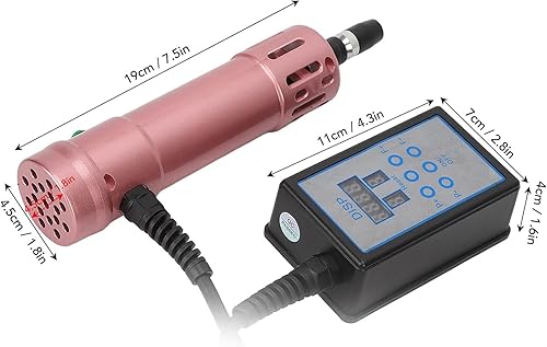 Miniatura 6 de Máquina de terapia de ondas de choque, masajeador de alivio del dolor muscular con 11 cabezales de trabajo, energía y frecuencia es ajustable,