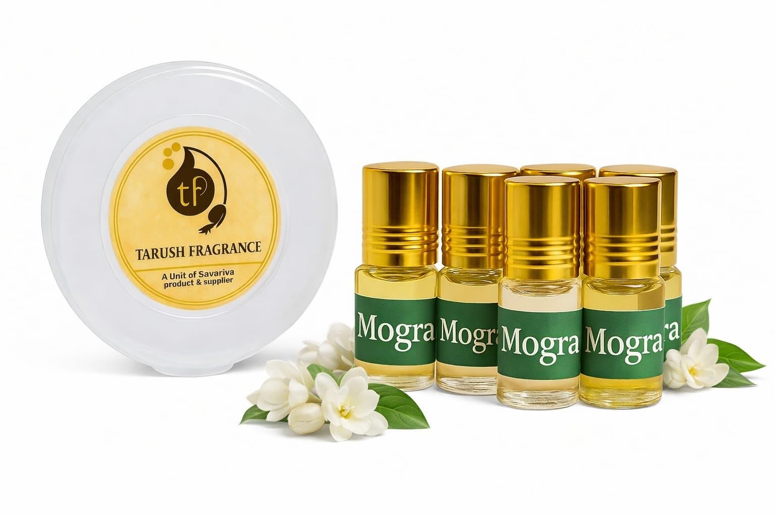 Chandan Attar Combo Pack of 12 Pcs, Roll-on itra with Alcohol Free Long Lasting Fresh Perfume Oil For Men And Women,for pooja Each 3 Ml Pack Of 12 Pcs(36 Ml) (mogra)-image-47