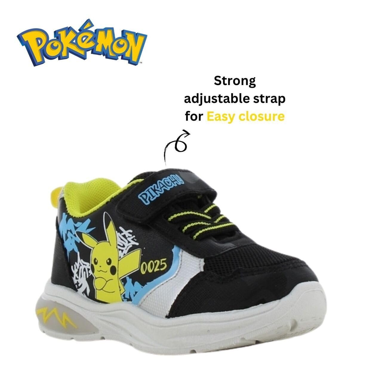 Leomil Pokémon Zapatillas Niño Deportivas | Zapatos para niños, Ligeros y cómodos, Ideal para la escuela y el tiempo libre, Pokémon 30 Years, Regalo para Niños