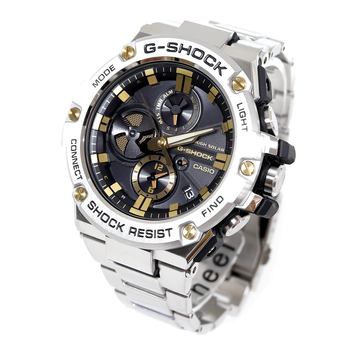 Amazon.com: CASIO G-SHOCK G-Steel GST-B100D-1A9JF Mens Japan 