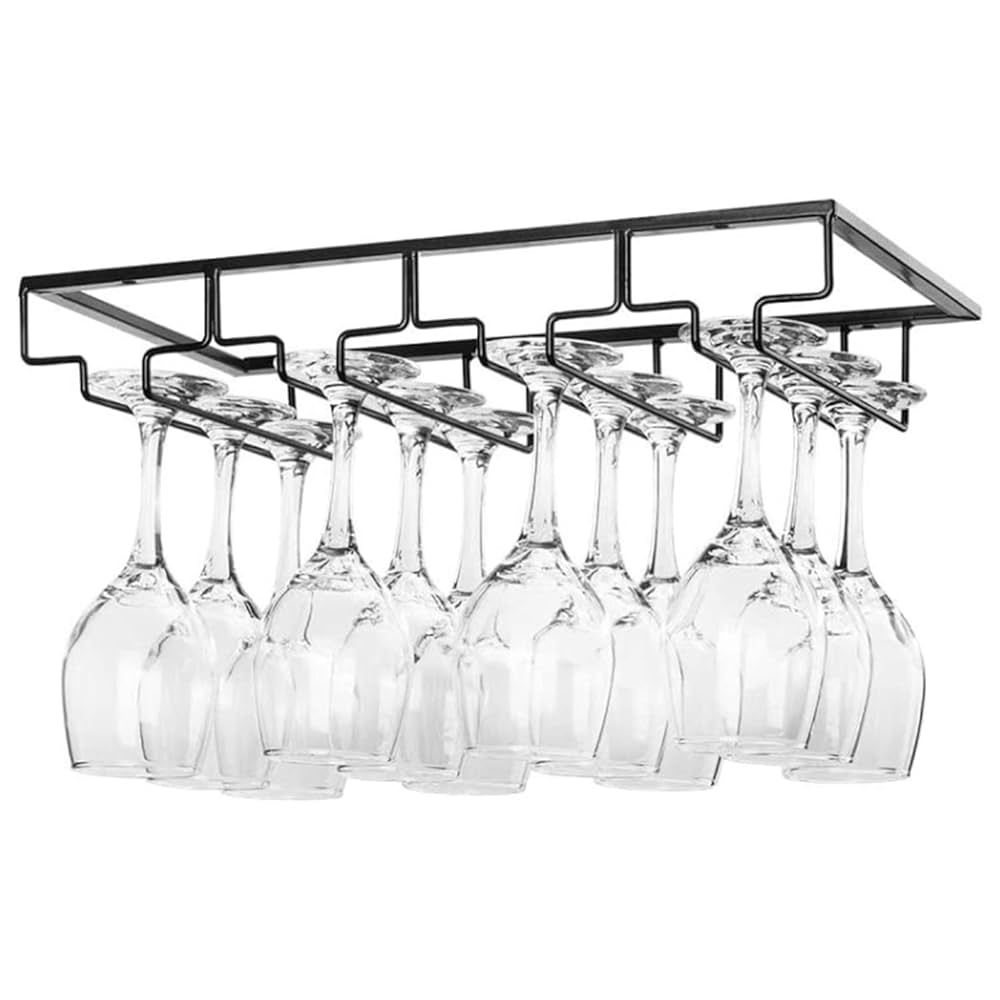 Amazon｜ワイングラスホルダー ワイングラスハンガー 金属製 4連